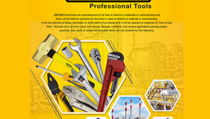 Distributor OSTEQ Hand Tools Berkualitas Internasional