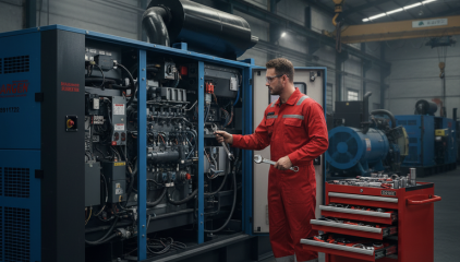 Mesin Genset Industri: Peran Penting dan Perawatan Hand Tools Berkualitas