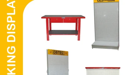 Jual Racking Display Perkakas Industri: Solusi Penataan Toko & Gudang