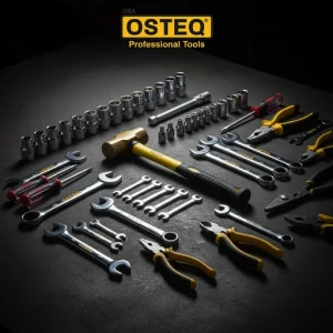 OSTEQ brand perkakas di Indonesia