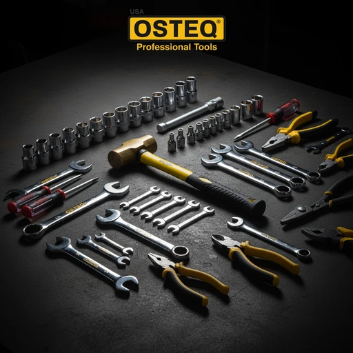 OSTEQ brand perkakas di Indonesia