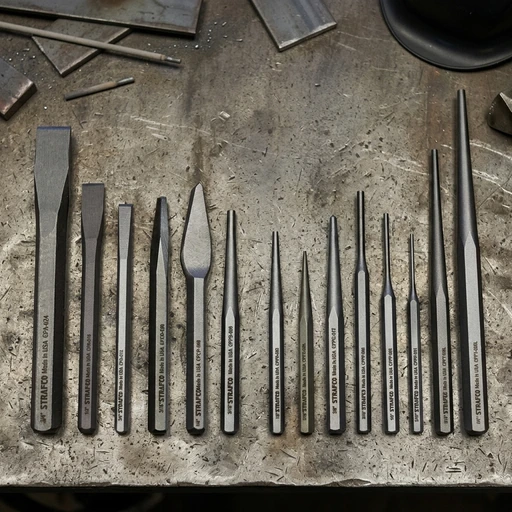 Pahat besi atau Chisels & Punches