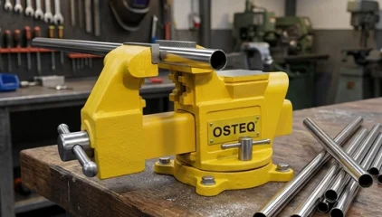 American Bench Vise with Pipe Jaws untuk Industri