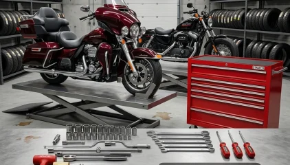 Standar Perkakas MRO untuk Bengkel Motor Besar